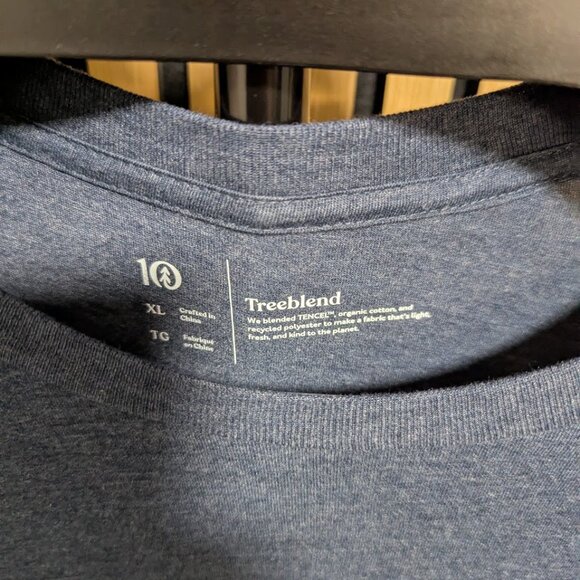 Tentree Navy T-Shirt Size XL – Sustainable & Stylish Comfort - Picture 3 of 5